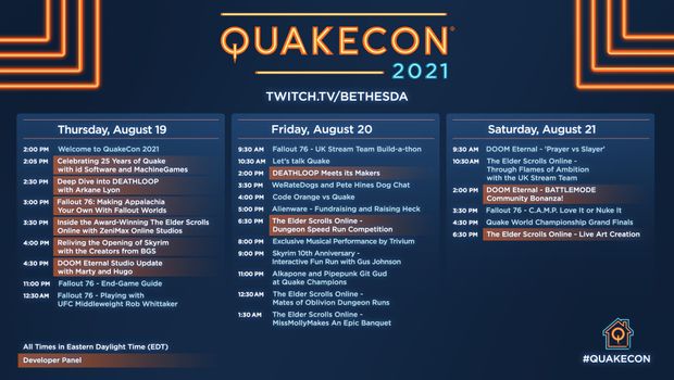 رویداد Quakecon 2021 - بازی Quake
