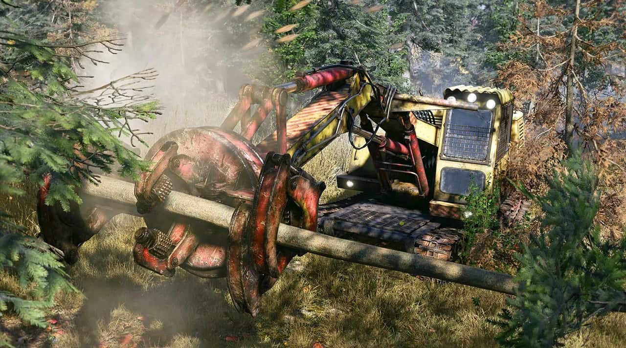 شروع ساخت یک جاده جدید در محیط سبز بازی RoadCraft