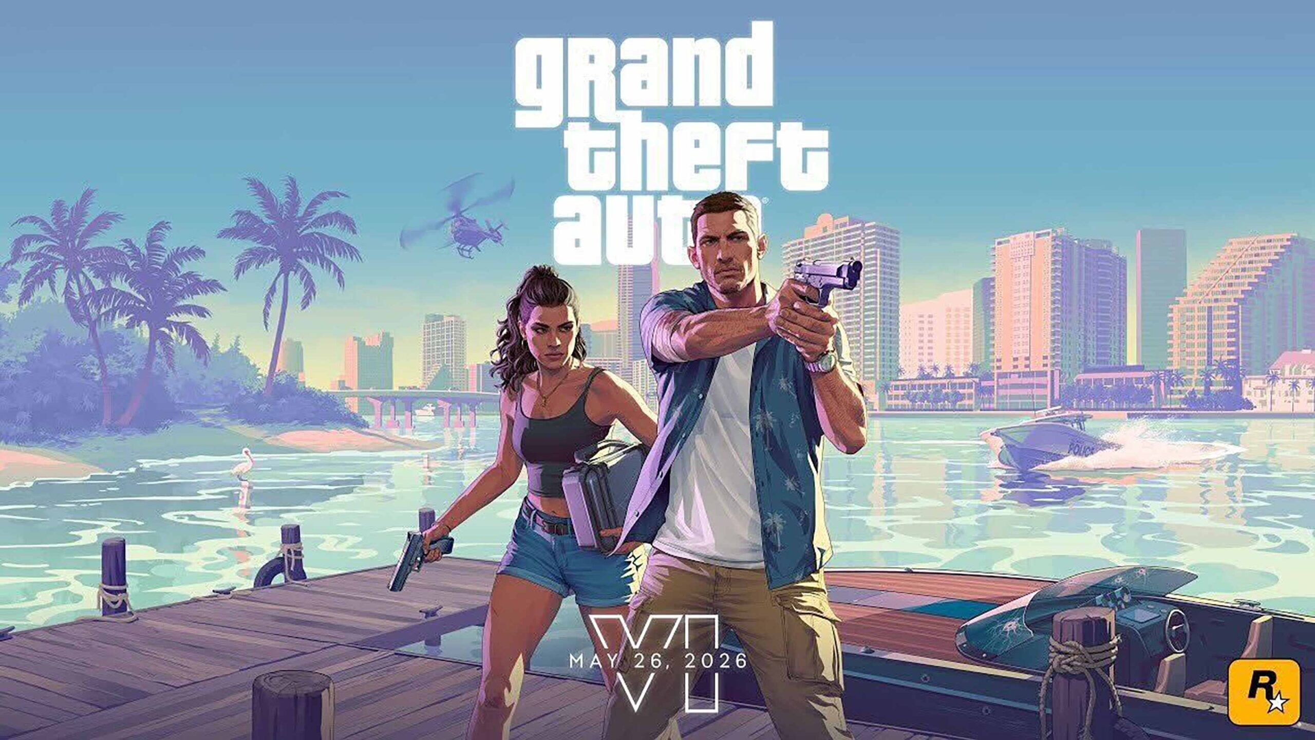 تریلر دوم جی تی ای ۶ | جیسون و لوسیا در Vice City در حال مواجهه با توطئه‌ای پیچیده