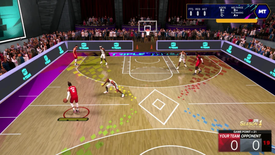 شوت زدن و دریبل در بازی بسکتبال NBA 2K26