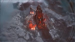 نورپردازی و جلوههای بصری بازی Frostpunk 2 که بر زیبایی این بازی افزودهاند