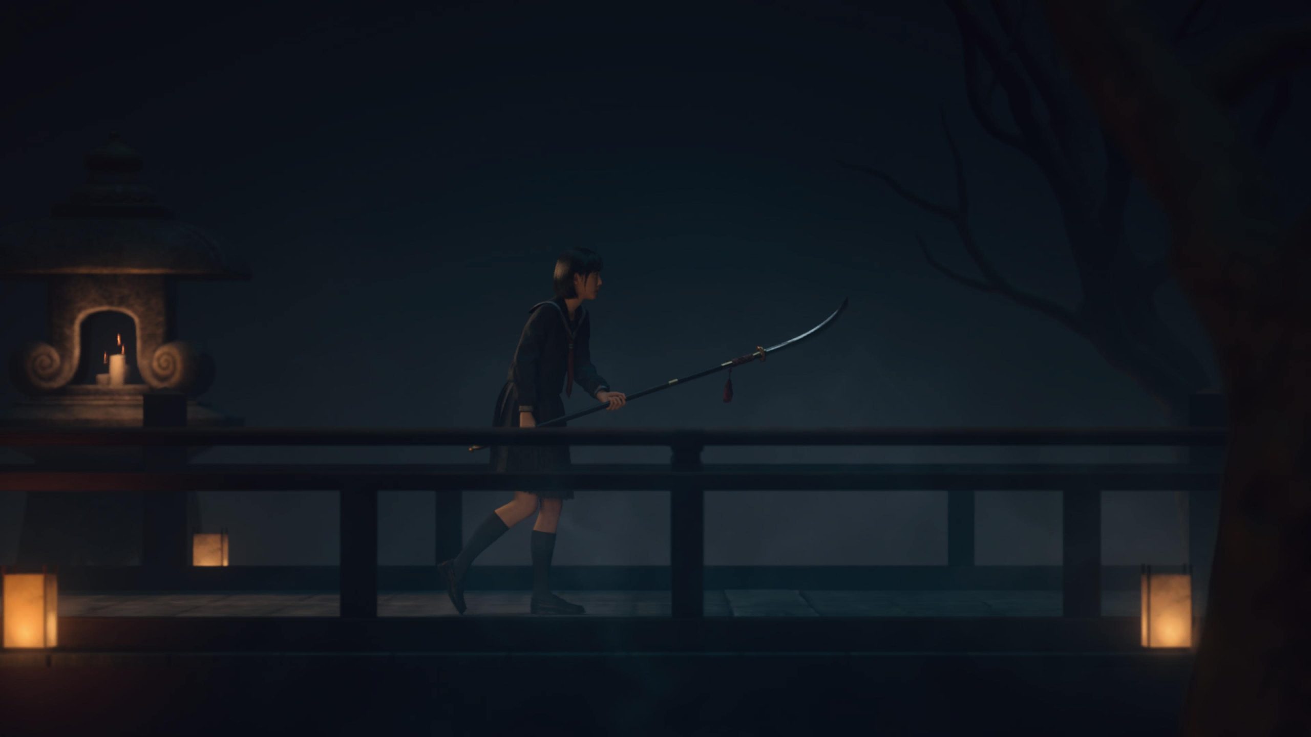 نمای کلوزآپ از گیم پلی بازی Silent Hill f