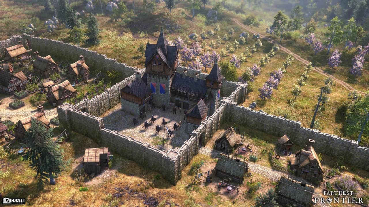 ساخت برج دفاعی و استقرار نگهبانان در Farthest Frontier برای پیشگیری از حملات حیوانات وحشی