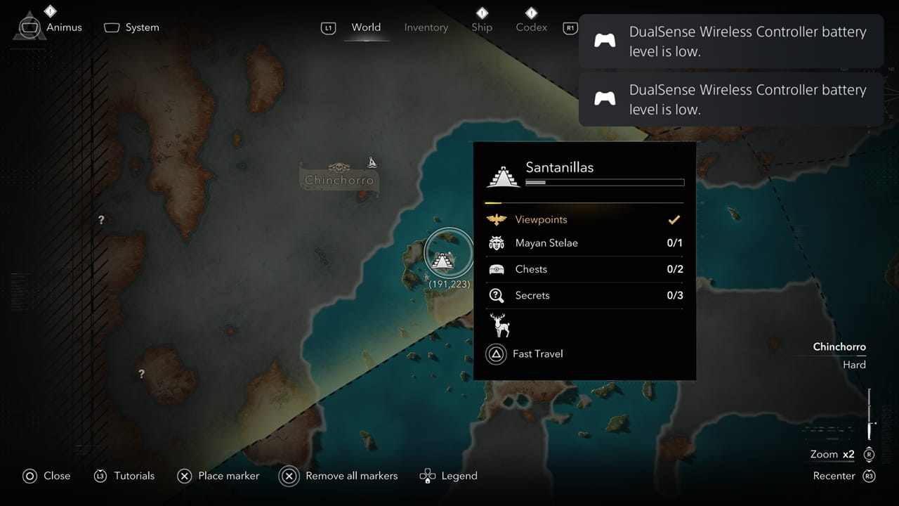 نقشه کالکتیبل‌های Assassin's Creed Black Flag Resynced