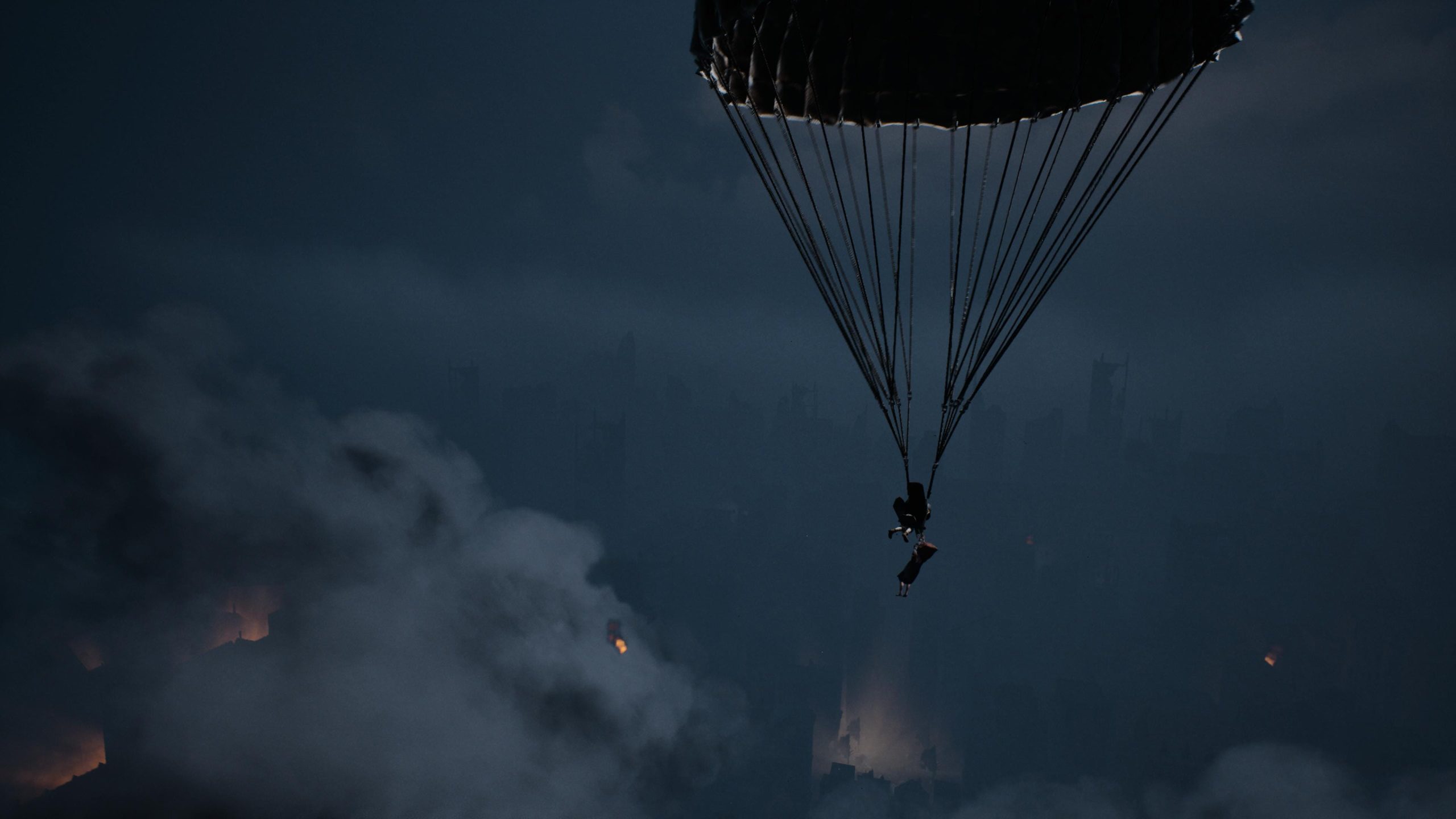 محیط جنگزده و متروکه در DLC The Prisoner