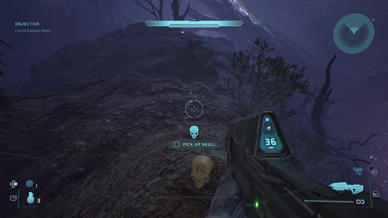 مکان Skull اول مرحله 343 Guilty Spark بازی Halo Campaign Evolved