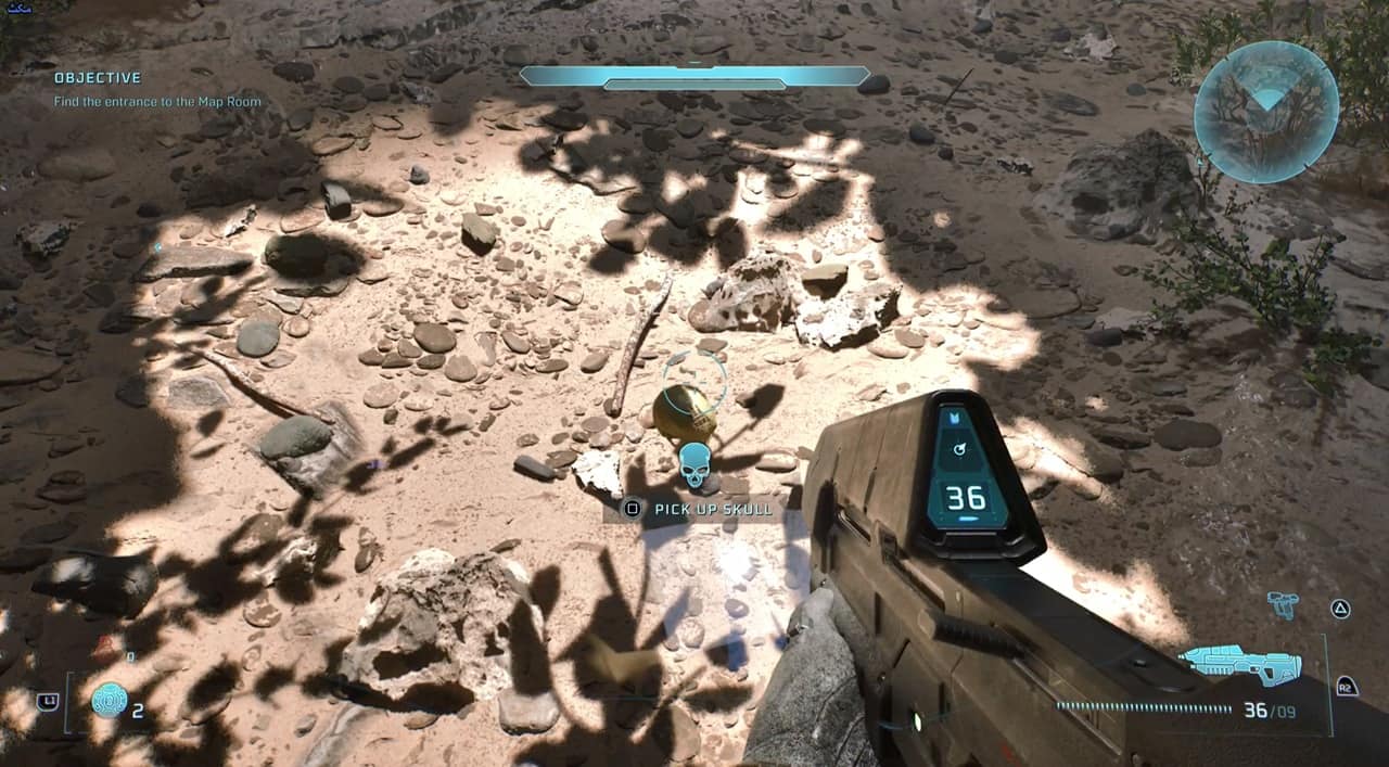 راهنمای کالکتیبلهای مرحله The Silent Cartographer در Halo: Campaign Evolved