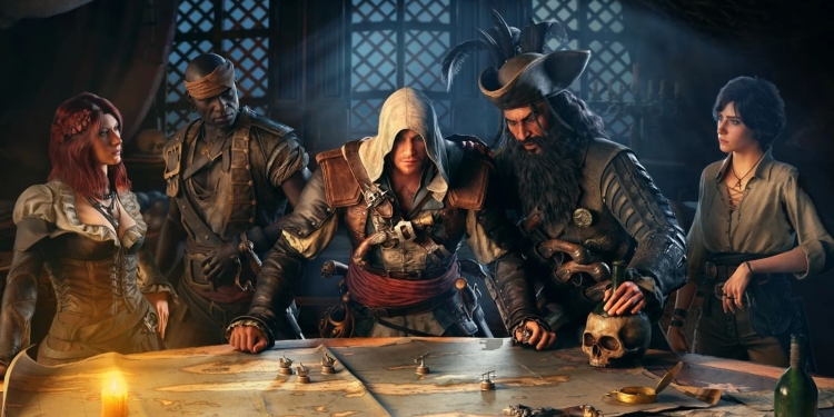 داستان بازی Assassin’s Creed Black Flag Resynced | روایت کامل داستان ادوارد کنوی