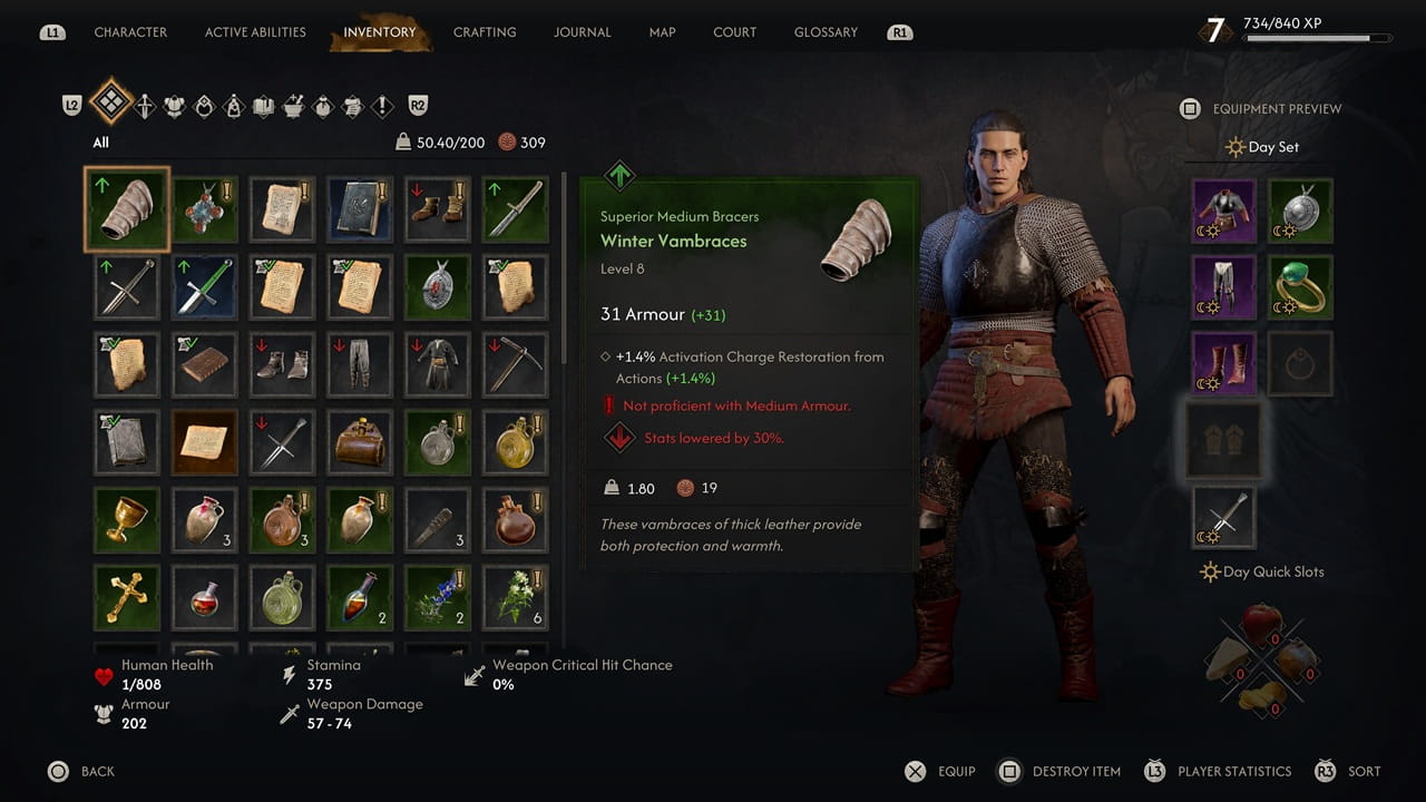 آموزش لول آپ در The Blood of Dawnwalker