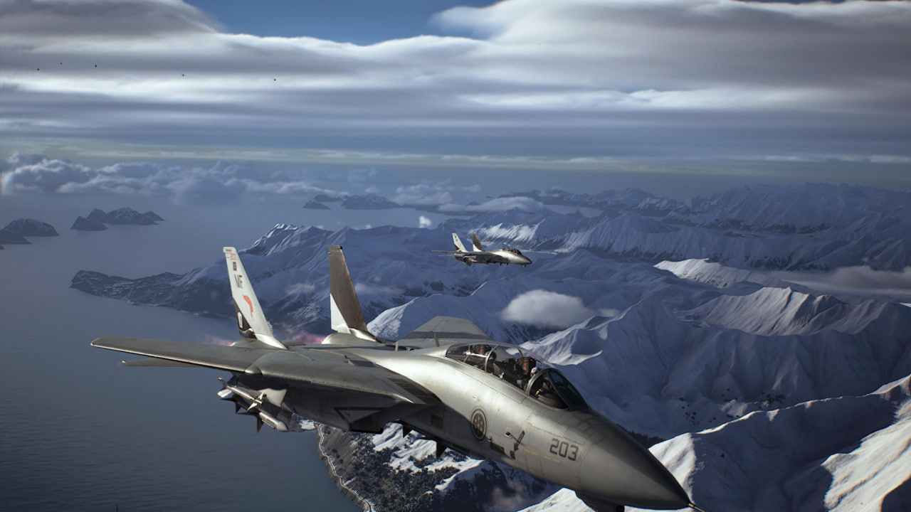 نبرد جنگنده‌ها در Ace Combat 8: Wings of Theve