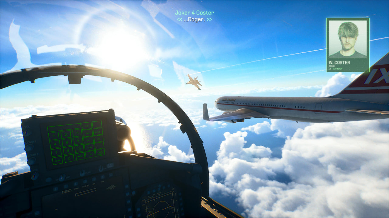 مبارزه هوایی در میان ابرهای Ace Combat 8