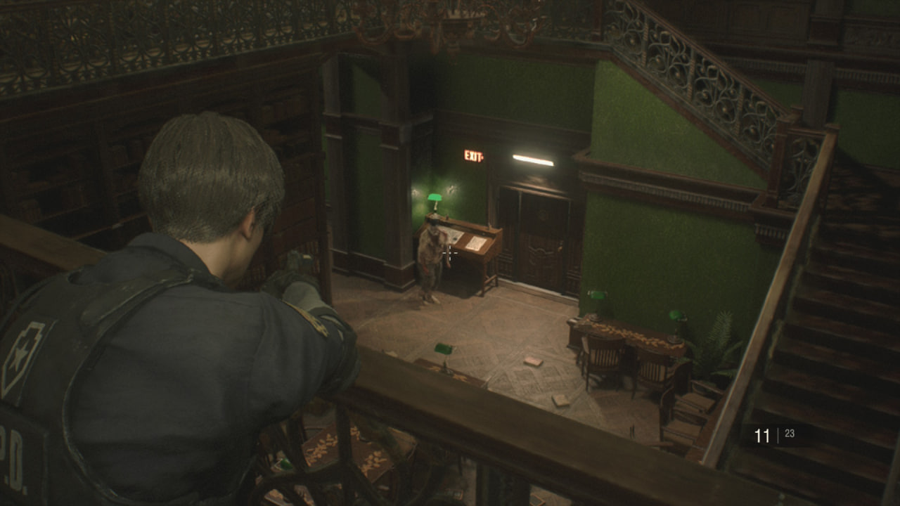 گرافیک بازی Resident Evil 2 روی کنسول نینتندو سوییچ 2