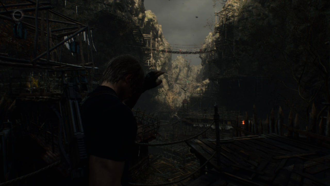 گیم پلی بازی Resident Evil 4 روی Nintendo Switch 2