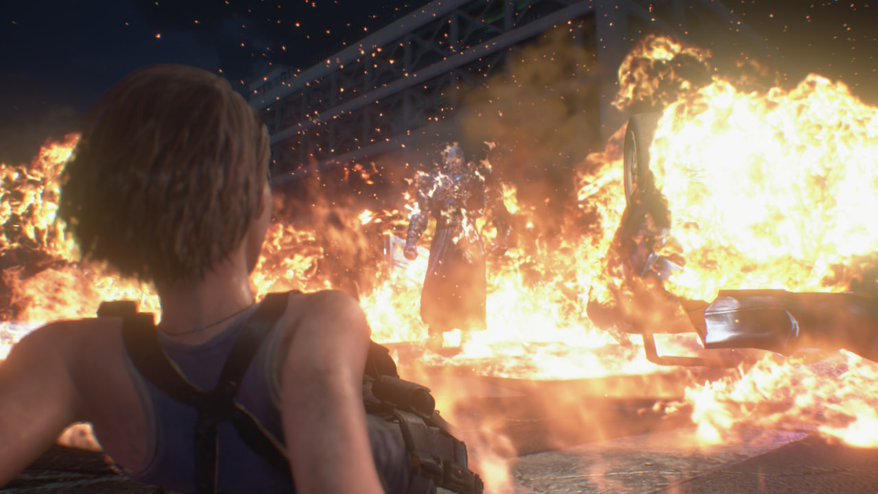 گیم پلی بازی Resident Evil 3 روی Nintendo Switch 2